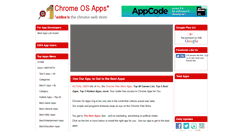 Desktop Screenshot of chromeosapps.org
