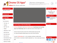 Tablet Screenshot of chromeosapps.org
